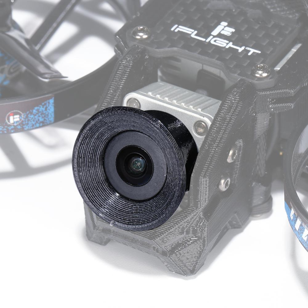 2 stk. iflight 3d trykt tpu kameralinsebeskytter til dji air unit fpv kamera