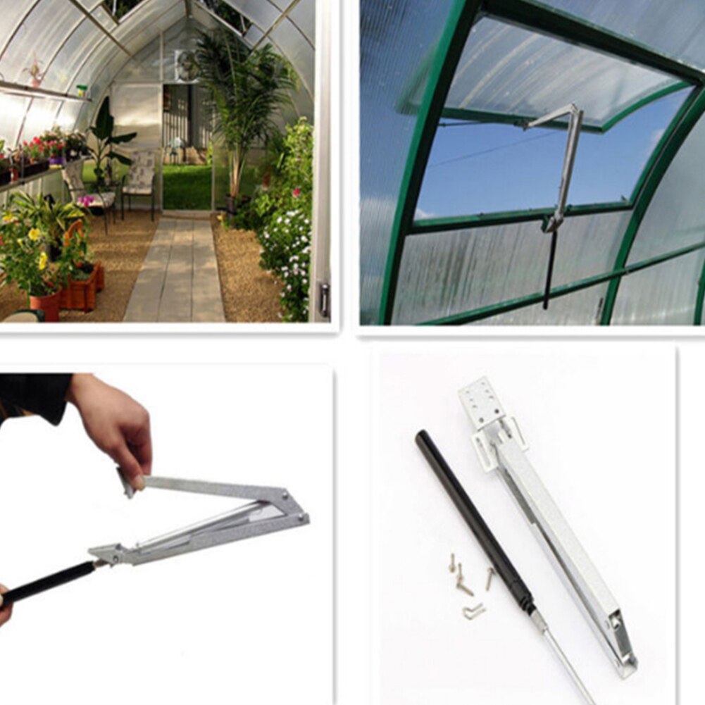 Temperature Control Automatic Greenhouse Window Opener Garden Tool Metal Heat Sensitive Roof Portable Vent Agriculture Home
