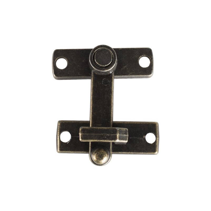 1 PC Bronze Guard Latch Bolt With Screws Sliding Window Door Lock Handle Metal Door Latch Home Safety Chain Door Home Hardware