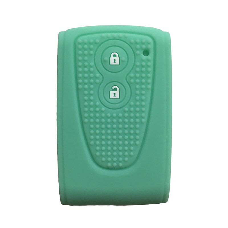 Klep 2 Knop Siliconen Smart Key Case Voor Daihatsu Autosleutel Cover Cap Silicagel Autosleutel Case Bescherming auto Styling Houder