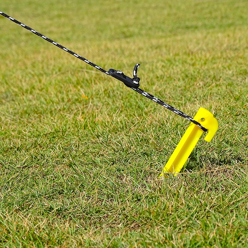 4 st tältpinnar plast tält stakar för sandstrand tält lätt säkerhetsnylon material 19 cm längd utomhus camping vandring