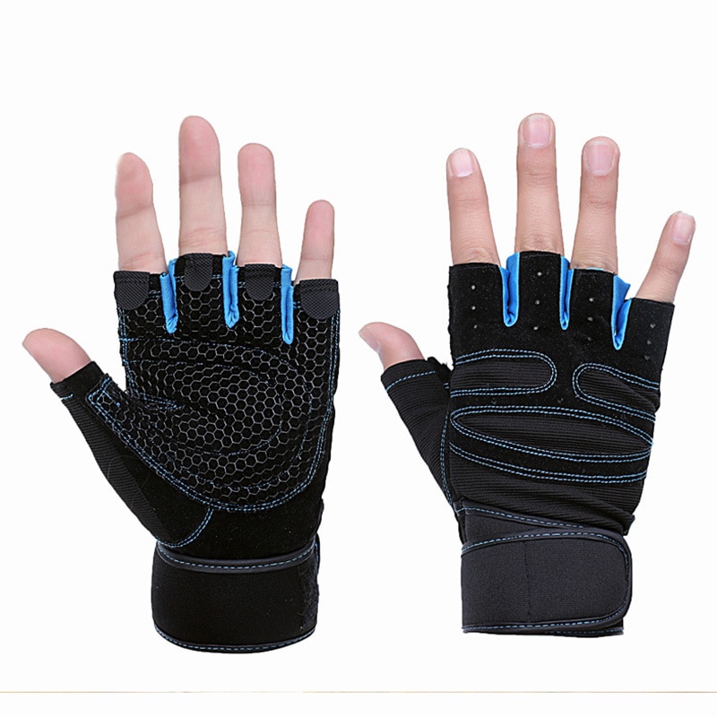1 Paar Gewichtheffen Handschoen Half Vinger Anti-Slip Gym Training Fitness Handschoenen Workout Sport Handschoenen SEC88