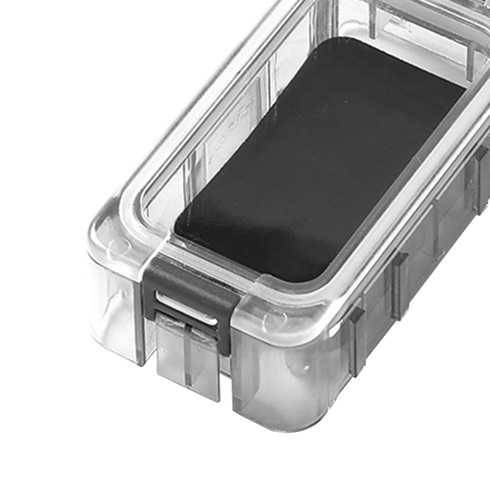 Expandable Fishing Tackle Box Fishing Tool Box with Magnetic Function Fishing Hardware Toolbox Luminous Fishing Accessories