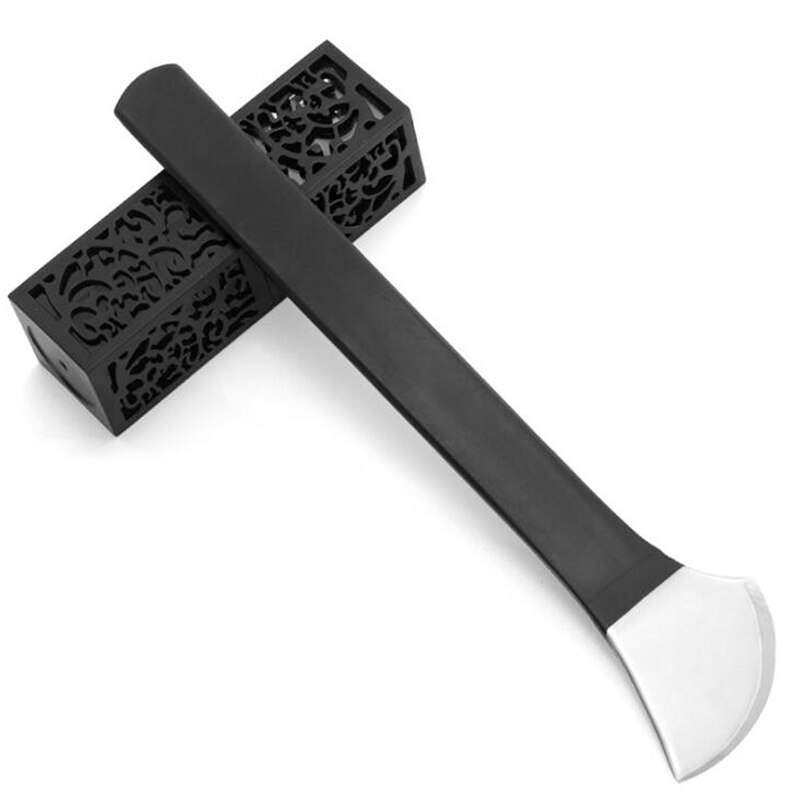 La nueva cuchilla para cortar cuero herramienta de cuero artesanía Skiving mango afilado Cuchillo de cuero hecho a mano herramienta de bricolaje