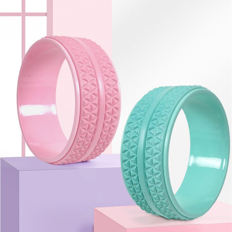 Yoga Wiel Open Back Home Fitness Oefening Apparatuur Beginners Open Schouder Massage 3d Antislip Pilates Ring Dharma wiel