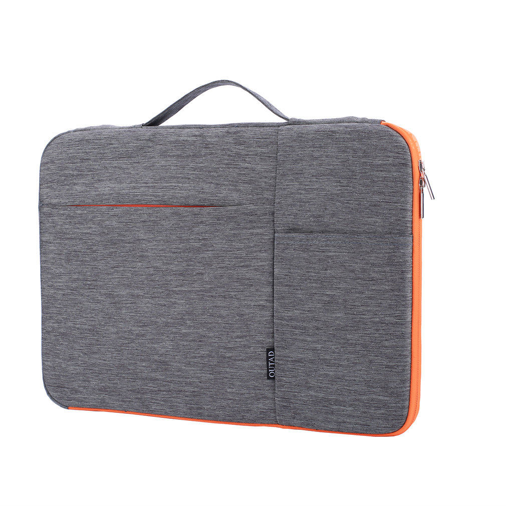 OUTAD 15 pouces étanche sacoche pour ordinateur portable organisateur avec poignée pour ordinateur portable/ordinateur portable/pour MacBook porte-documents antichoc