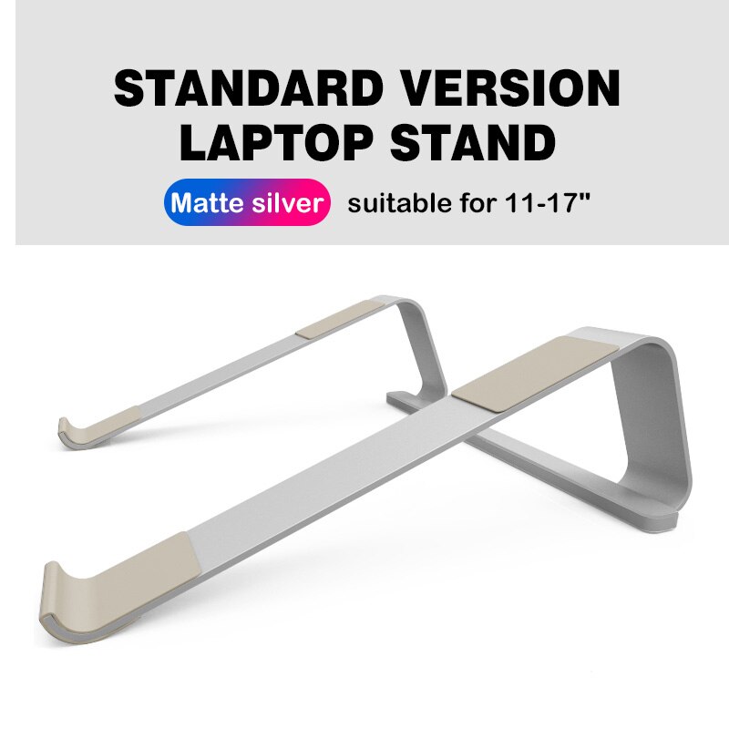 Laptop Stand Simple Aluminum Tablet Holder Universal for Apple MacBook Air Pro 11-17" Folding Office Notebook Portable: S-STANDARD