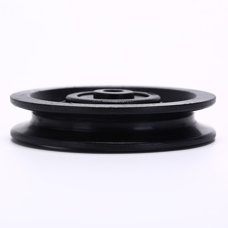 1Pc Pulley Wheel Black Bearing Pulley Wheel Cable Gym Equipment Part Wearproof