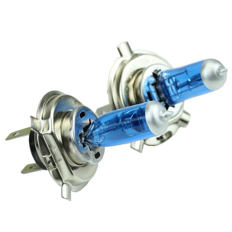 Bombilla de haz de luz HID bi-xenón, superblanca, H4, 55W, DC12V, alta potencia, bajo consumo, 6000K, piezas de coche, 267644, 2 uds.
