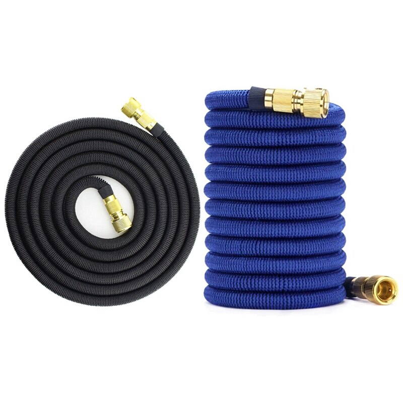 2x 75Ft /50Ft Garden Hose Water Expandable Watering Hose High Pressure Car Wash Flexible Garden Hose Pipe