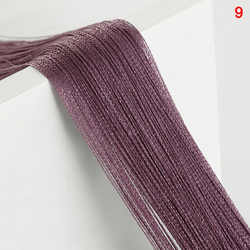 Kleurrijke Deur String Gordijn Tassel Gordijn Voor Deuropening Partitie Home Decor Window Divider Tassel Screen UD88: 9