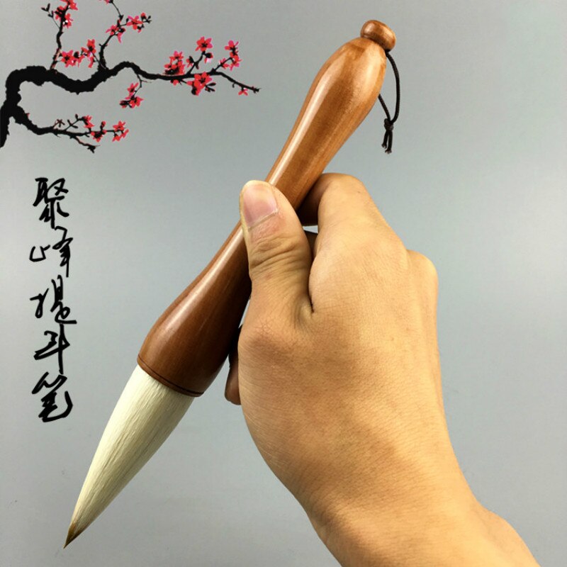 1 Piecs Grote Speciale Kalligrafie Pen voor Chinese Schilderkunst Couplet Kalligrafie Pen Student Landschapsschilderkunst Kalligrafieborstel