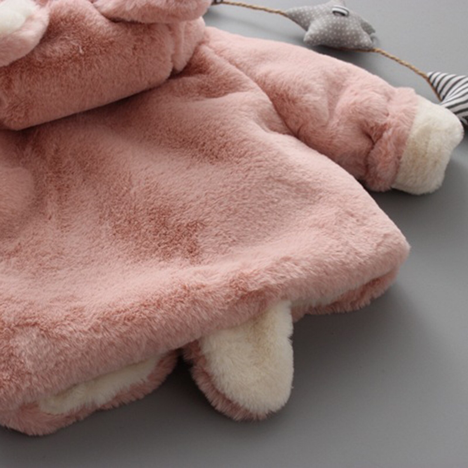 Kinderen Winter Fleece Outdoor Jassen Parka Peuter Baby Jongens Meisjes Fleece Winddicht Winterjas Bind Capuchon Uitloper
