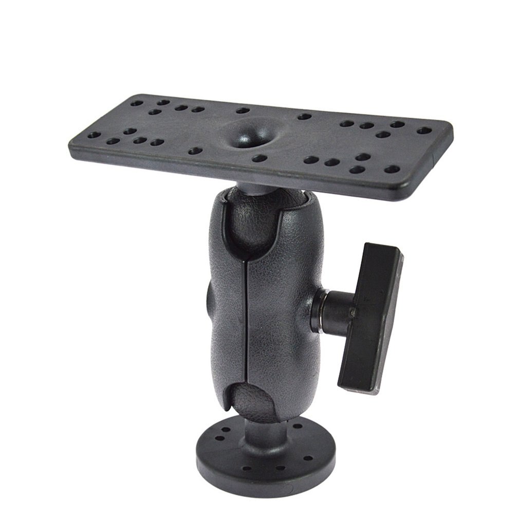 Localizador de peces electrónico Universal para Kayak marino, soporte giratorio de 360 grados para buscador de peces, placa GPS, soporte para GPSMAP: Default Title