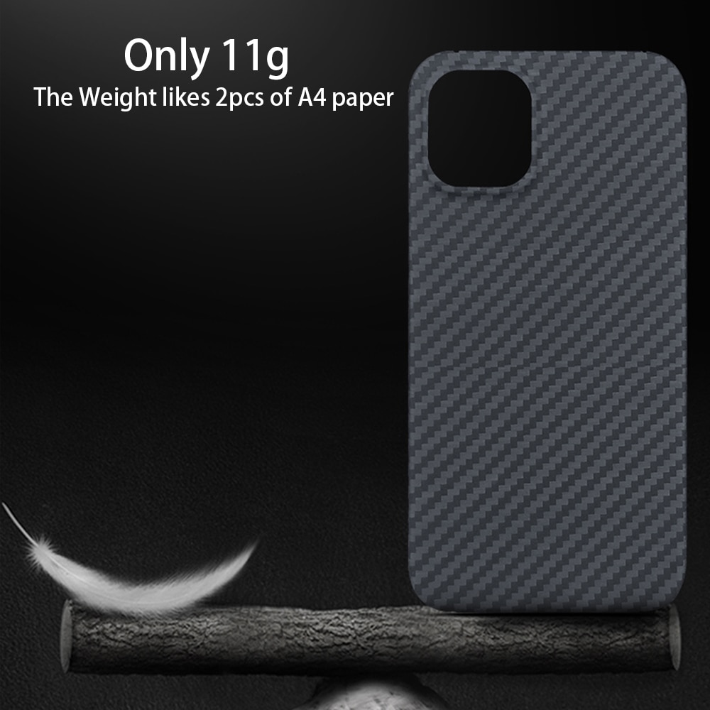 Ultra Thin Aramid Fiber Case For IPhone 12 Pro Max 12Pro Carbon 0.7mm Fiber Cover For IPhone 12 Mini 11 XS Max XR 11Pro Shell