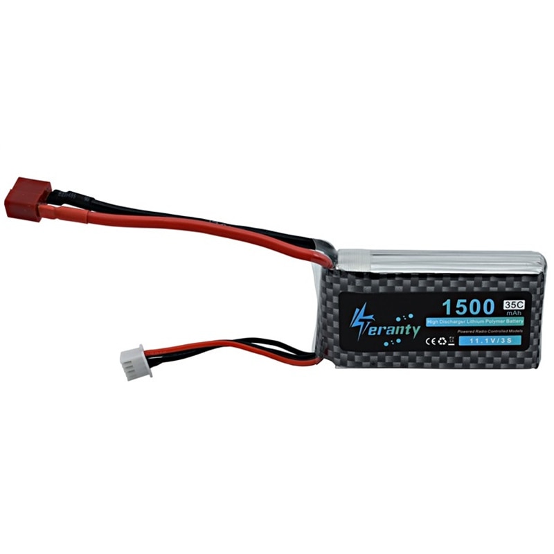 High Power 3S 11.1v 1500mAh 35C LiPo Battery T/XT60/JST/EC3 Plug 11.1 v Rechargeable Lipo Battery For RC Car Airplane Helicopter