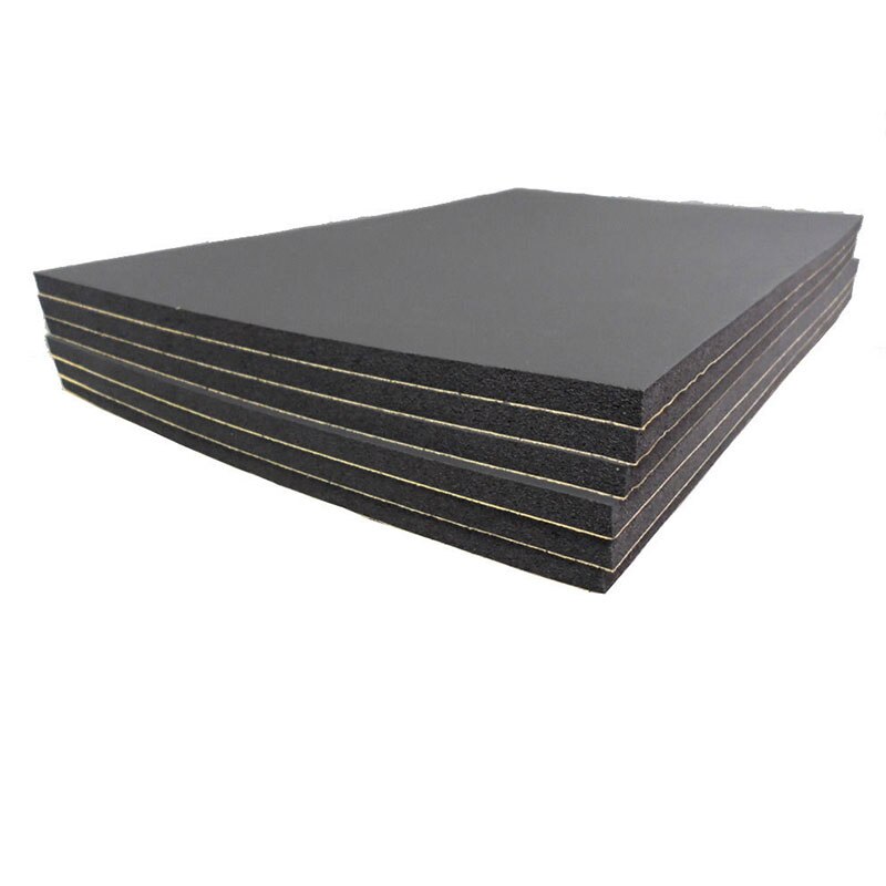 EE support 6Sheets 30*50cm Car/Van Sound Proofing Deadening Insulation Cotton 5mm Closed Cell Foam Mat Car Accessorie