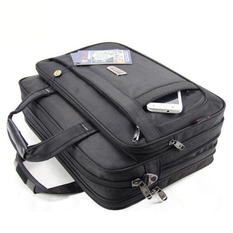 Volasss Klassische Aktentaschen Für Männer Handtaschen Wasserdichte Nylon Tuch Frauen Business Reise 15,6 Zoll Laptop Taschen