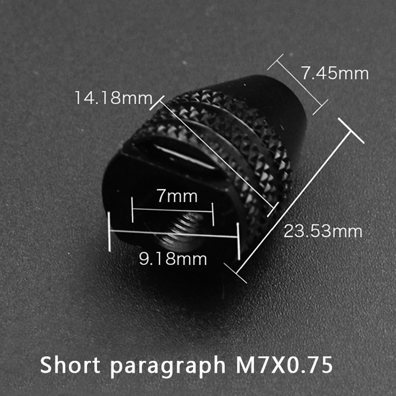 Trituradora eléctrica de gran , eje blando, pequeño mandril, mini taladro de tres mandíbulas, M8/M7 x 0,75mm, 0,3-3,4mm, Mini herramienta múltiple: long M7x0.75mm