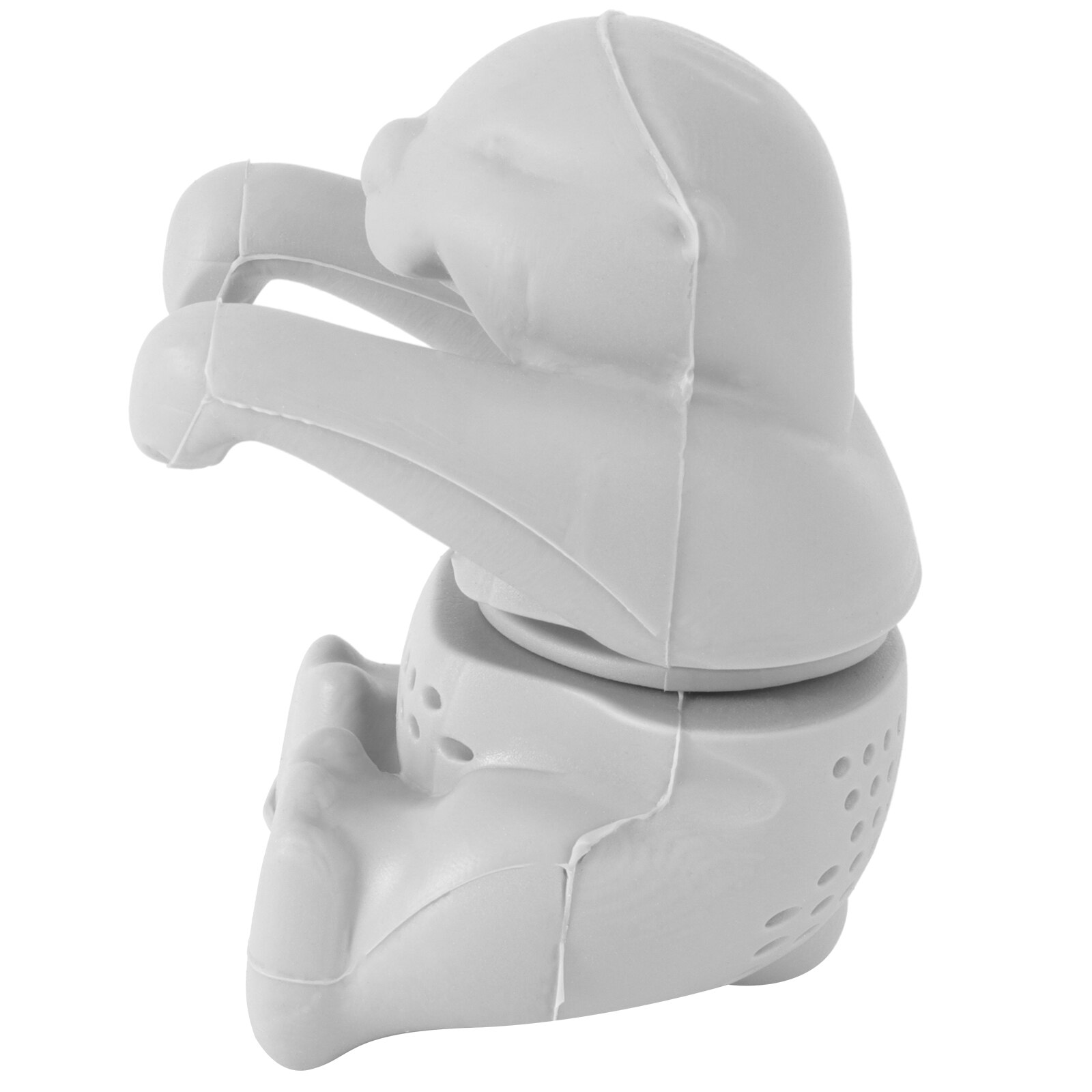 Otter Thee-ei Thee Losse Thee Diffuser Siliconen Keuken Gereedschap Gadgets (Sky Blue): Grey