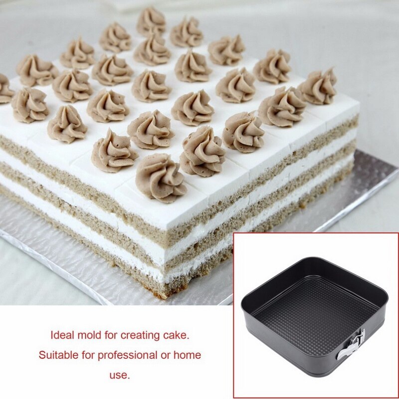3PC Backformen Backen Pfannen Küche Kuchen Schimmel Kleine Runde Backform Schwere Kohlenstoff Nicht-Stock Slipknot Abnehmbare Basis tablett