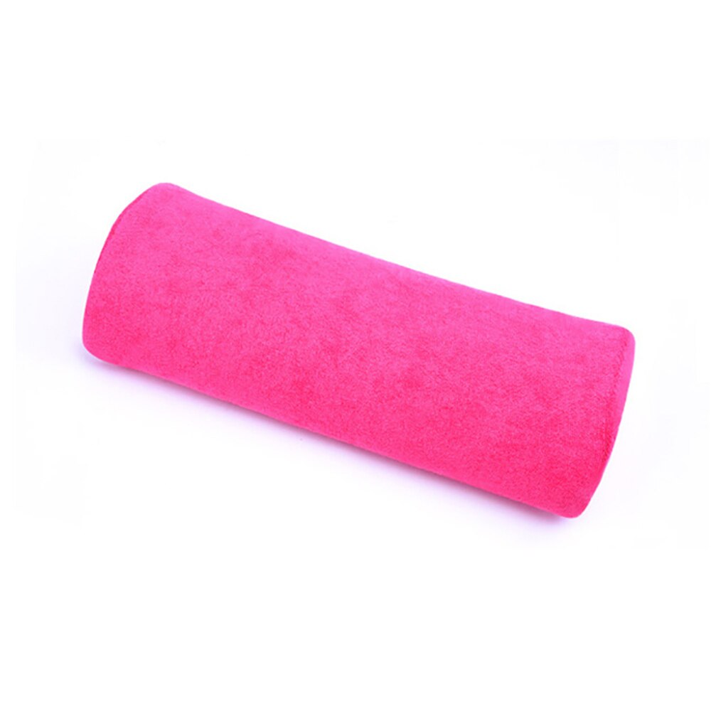 1Pc Hand Rest Voor Nagels Manicure Hand Rust Soft Nail Hand Rest Kussen Wasbaar Hand Kussen Spons Pols Kussen nail Art Gereedschap: rose red