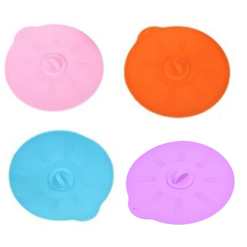 1Pc Kookpot Pan Deksel Koken Gereedschap Herbruikbare Multifunctionele Verse Houden Magnetron Kom Cover Siliconen Keuken Gadgets