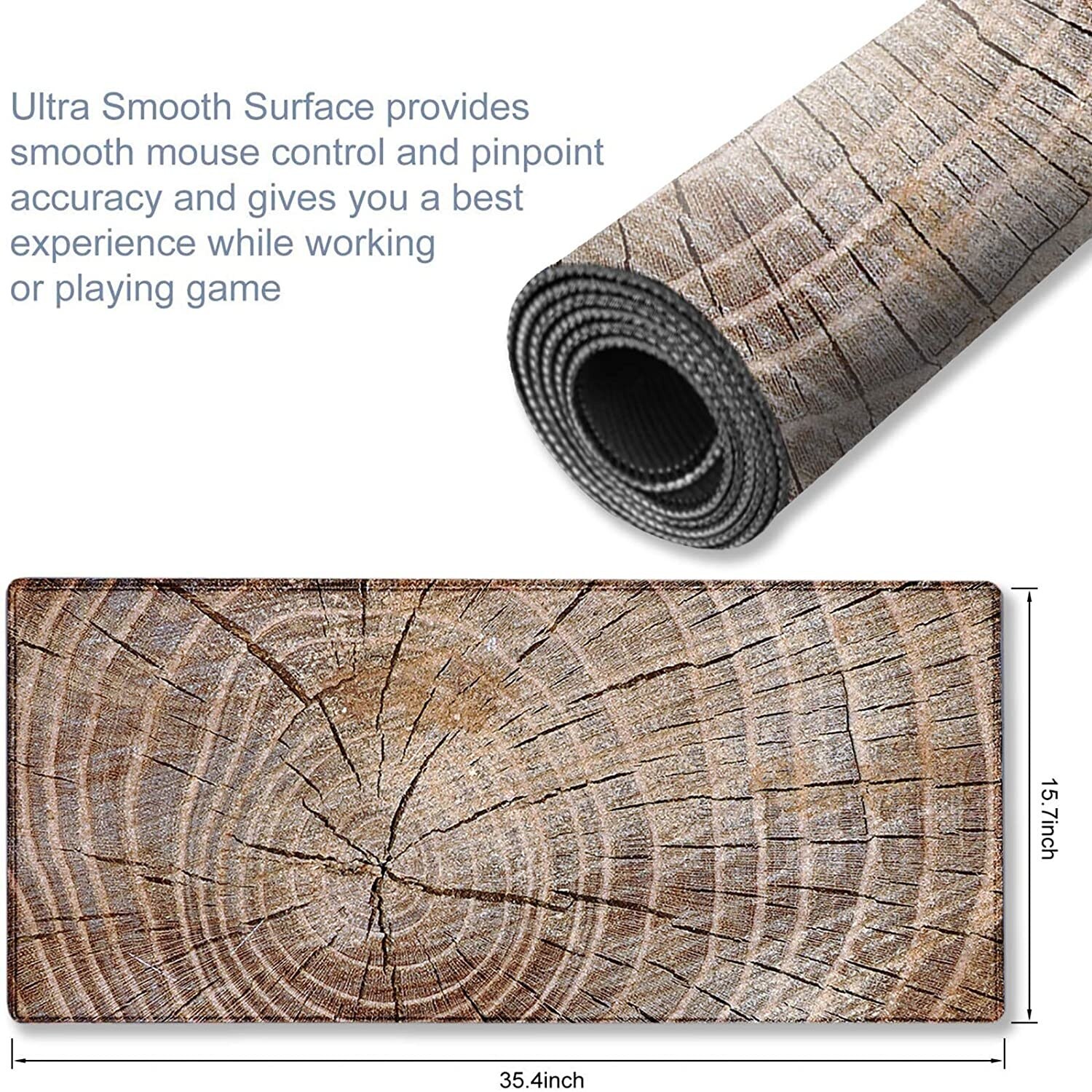 Mousepad HD Custom Large Desk Mats Mouse Mat Keyboard Pad Tree Pattern Office Gamer Carpet Anti-slip Natural Rubber Mice Pad