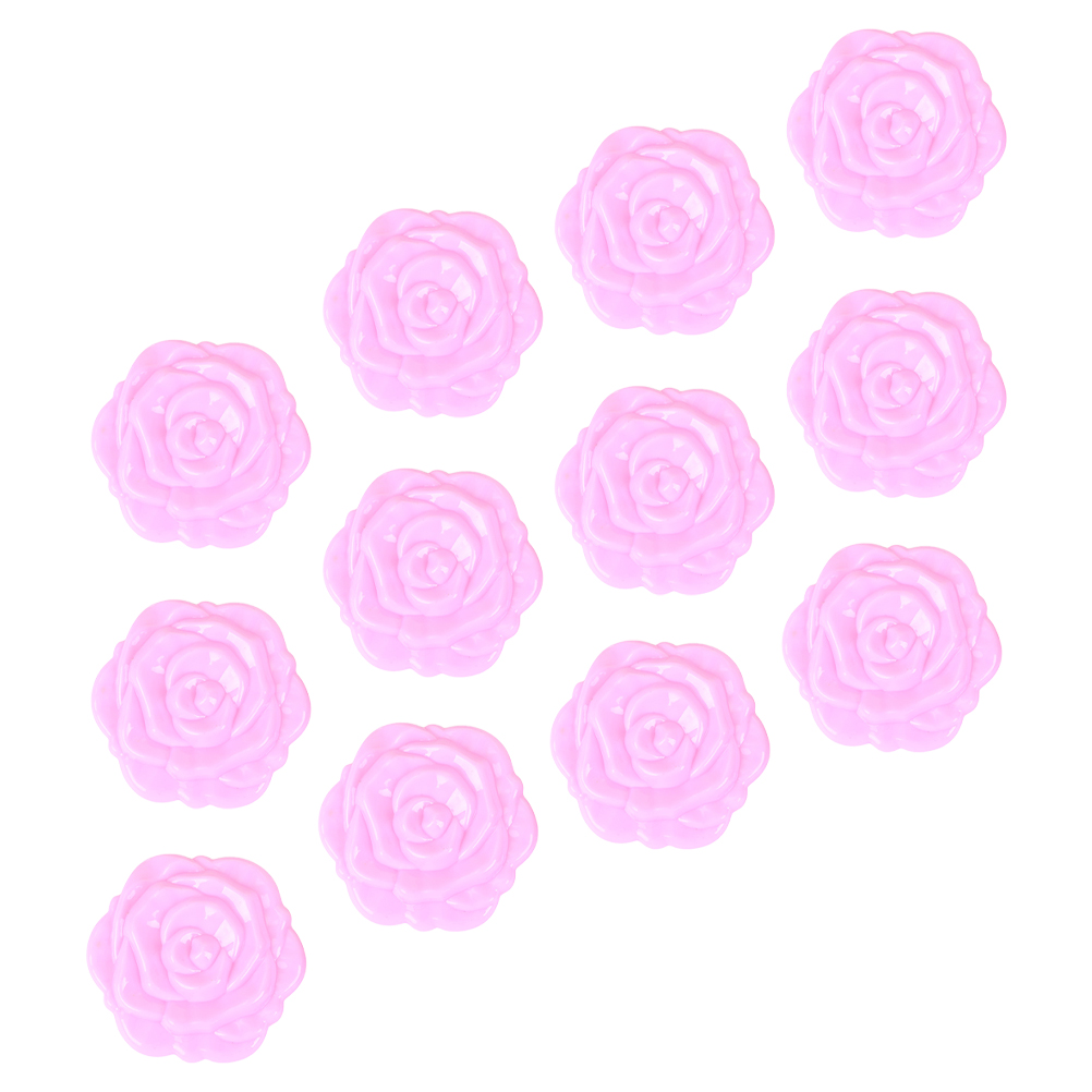 Espejos de maquillaje rosa para niñas, espejos compactos de bolsillo, de doble cara, , 12 Uds.: Pink