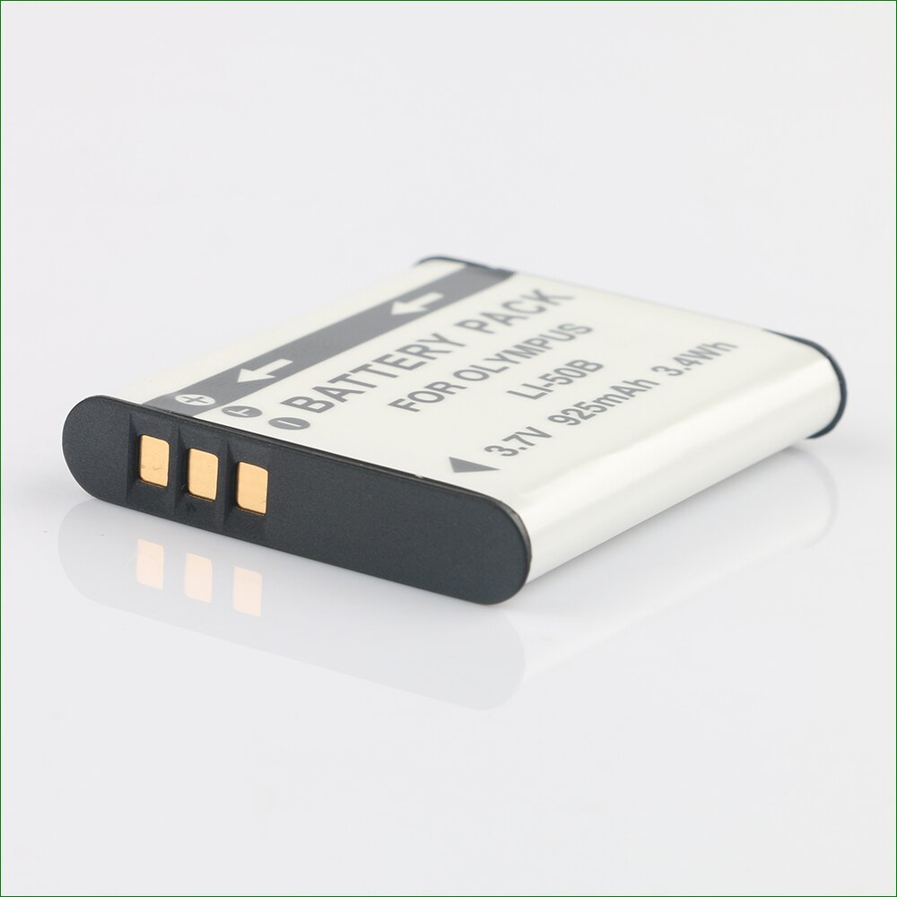 LI-50B LI50B batería para cámara Digital para Olympus TG-620 TG-630 TG-805 TG-810 TG-820 TG-830 TG-850 TG-860 TG-870 VH-520 VR-340