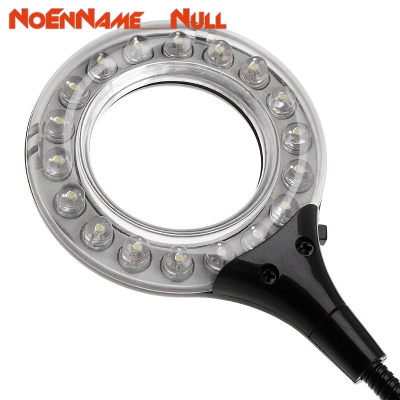 USB Spielereien Ring LED Licht USB Tisch Schreibtisch Lampe 5V Helle Birne flexibel Schwanenhals Einstellbare Winkel Lesen Camping Laptop Schreibtisch