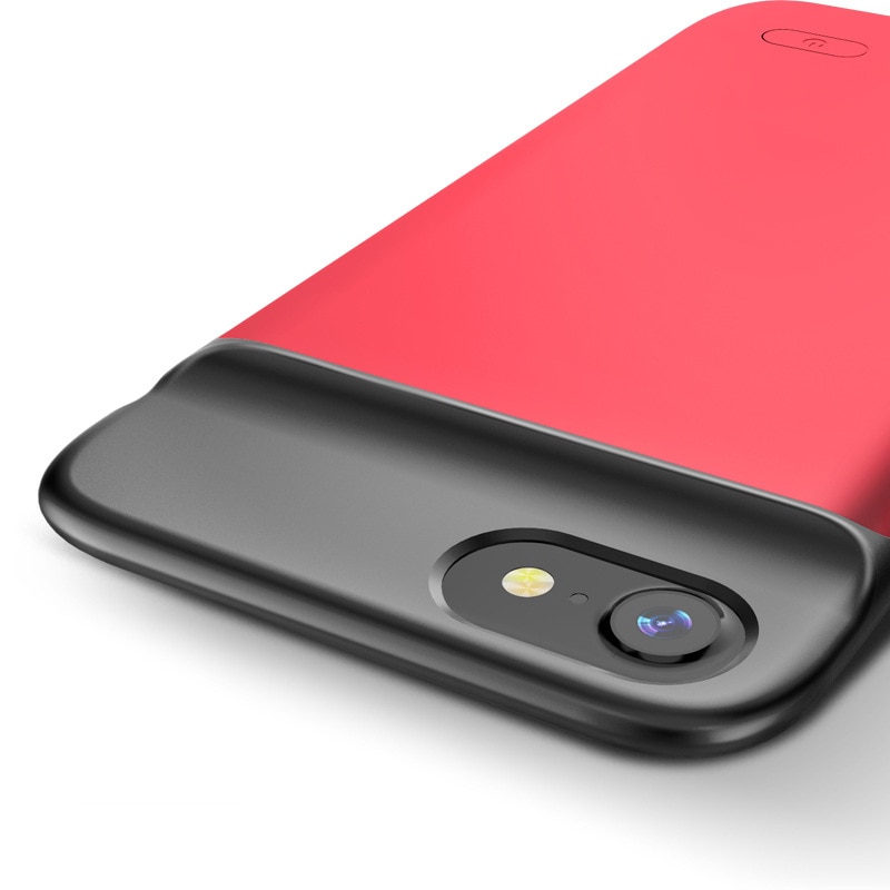 Funda de cargador de batería de 3200mAh para iPhone 6, 6S, 7, 8, SE2020, funda de carga de batería externa para teléfono móvil