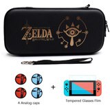 6 in 1 Portable Hard Shell Case for Nintend Switch Cute Cartoon Water-resistent EVA Carrying Storage Bag for NS Console: 10