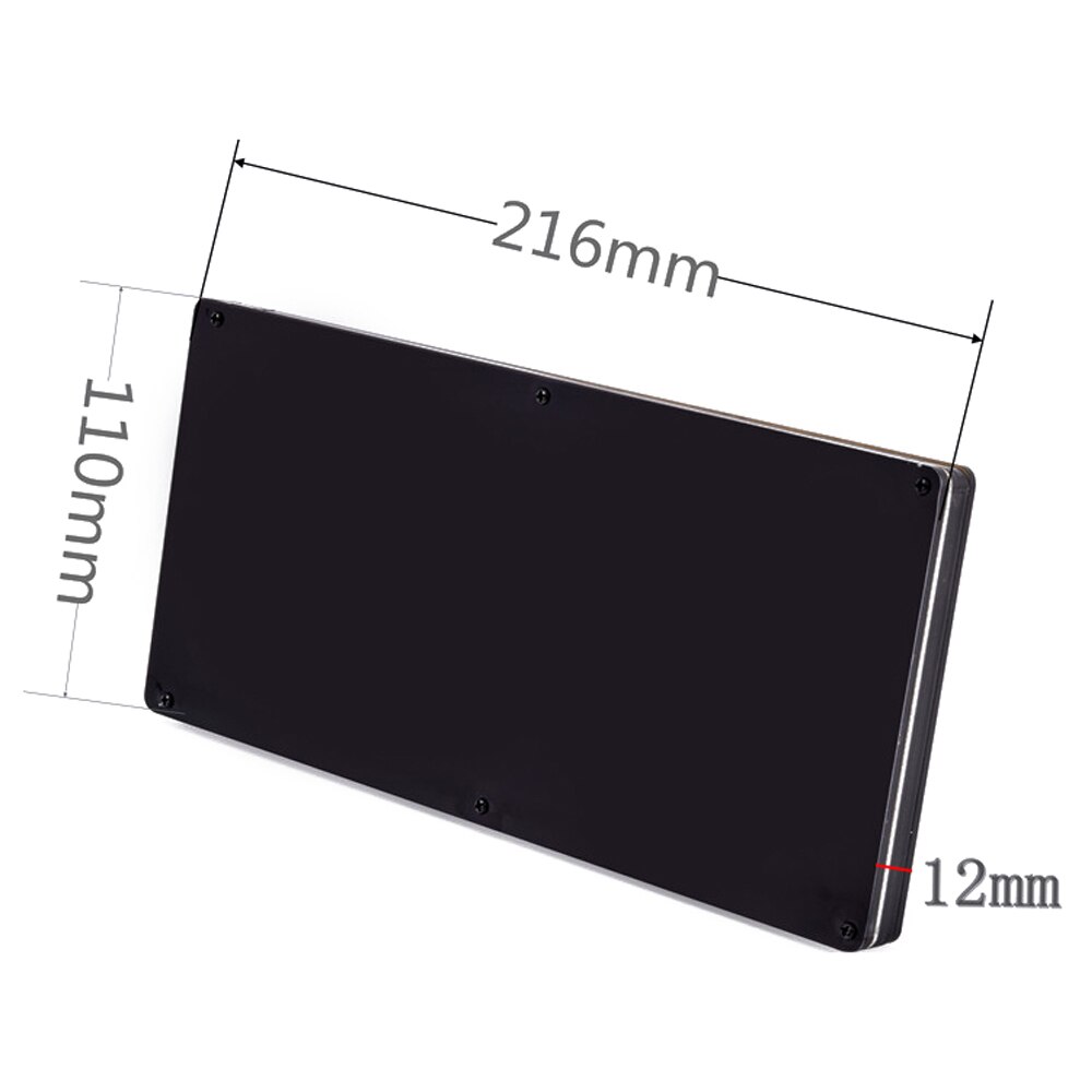 HU-008 LED Music Spectrum Production Kit Section 2416 Rhythmic Detonating Flash Parts DIY Welding DSP Decoding Algorithm Clock