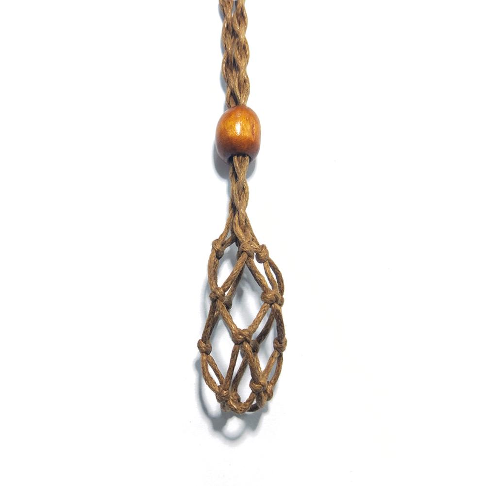 Sten halskæde diy halskæde ledning tom stenholder udskiftning halskæde reb med justerbar længde til armbånd halskæde juvel: 03