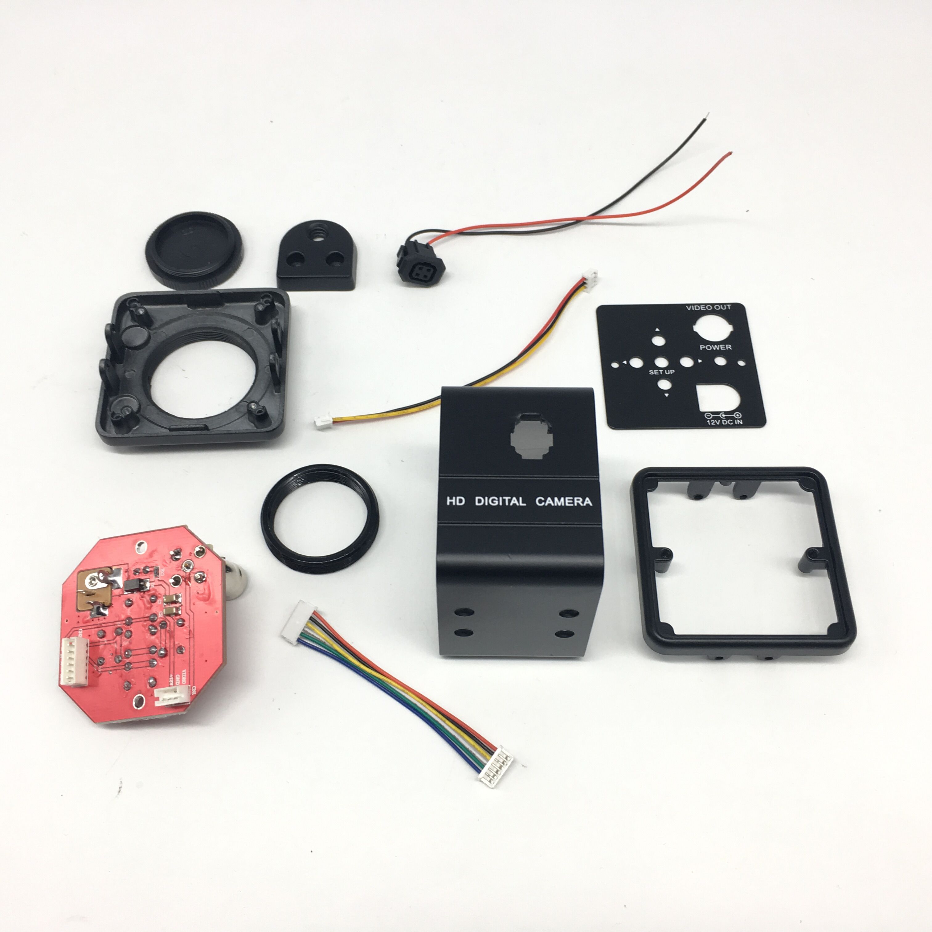 Aluminium Cover Materiaal Beschermende Mini Cctv Camera Osd Box Shell Behuizing