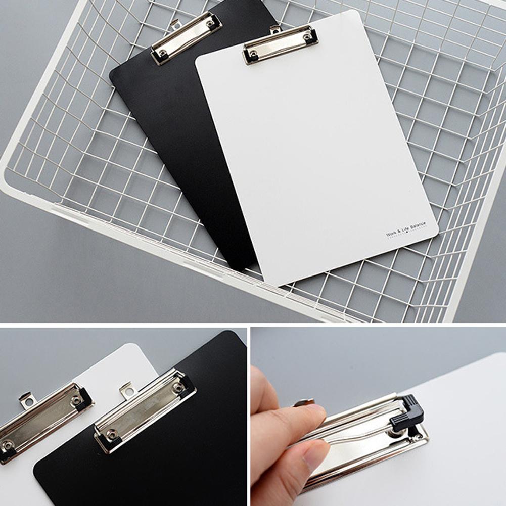 1 Pc Writing Clipboard A4 Clipboard School Document Office Pad Writing Stationery Folders File Holders J7P9