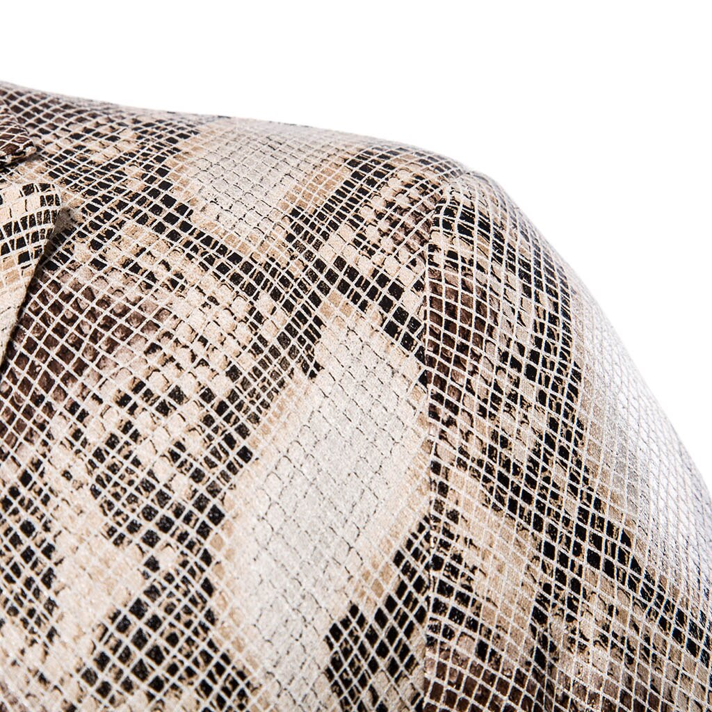 Vogue estilo coreano Sexy para hombres Delgado leopardo estampado pequeño traje de noche chaqueta de La Flor traje de noche Masculino