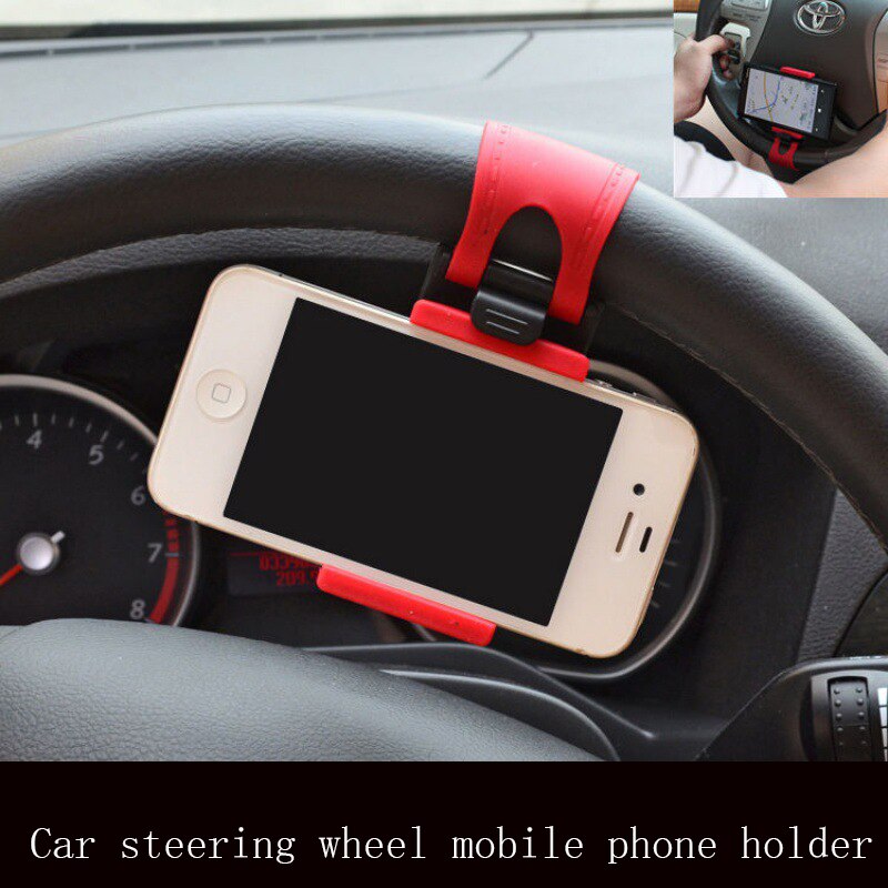 Soporte Universal para teléfono móvil en el volante del coche, accesorio para Xiaomi Mi8 SE 6X Mi6 Mi A1 Mix 2S, GPS