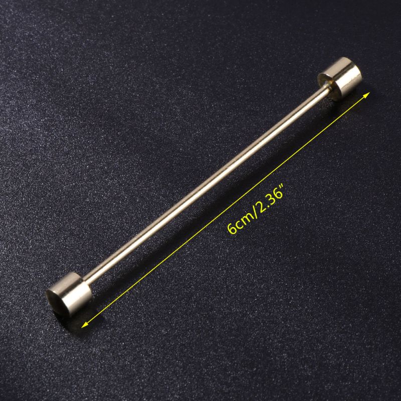 Men Shirt Pins Tie Clip Collar Clasp Business Skinny Wedding Brooch Bar