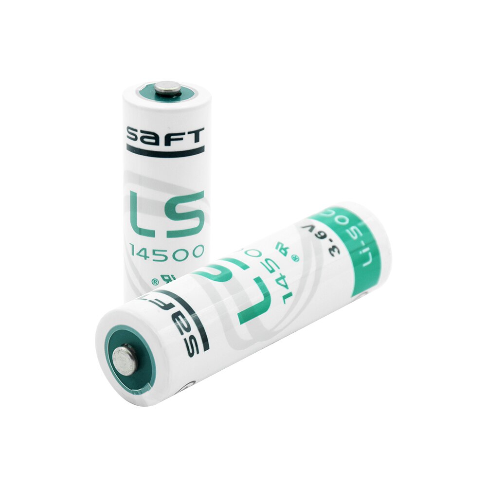 2Pcs 3.6V 14500 2000mAh Li-SOCl2 ER14505 Lithium Batteries For PLC CNC Machine Alarms Memory Back-up Tollgate Tracking Systems