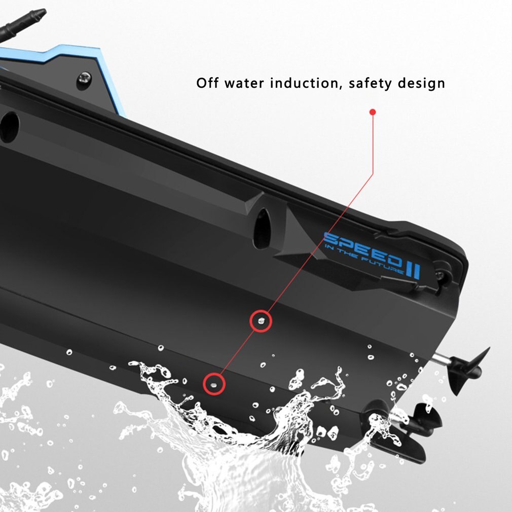 S9 1/14 2.4G RC Boat 20Mins 40M Motorboat Remote Control Boat Motorcycle Double Motor Two Speed Outdoor Toys for Boys