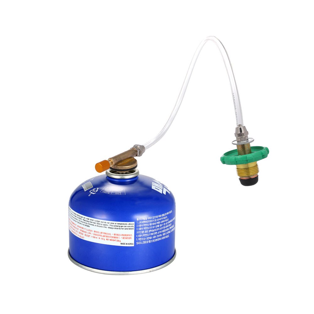 Adaptador de recarga de propano para estufa de Gas, acoplador de tanque de cilindro plano, para acampada al aire libre