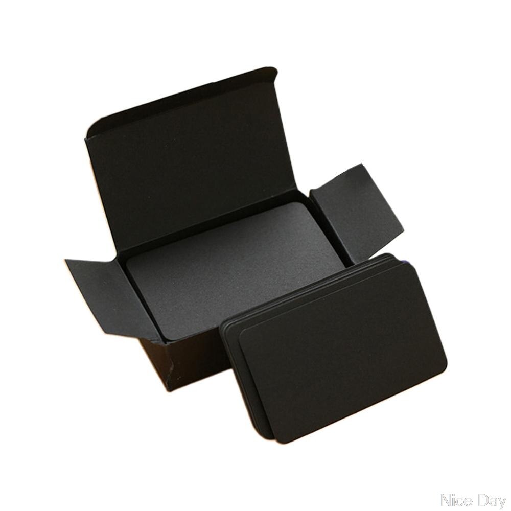 180pcs Blank Playing Cards White Blank Index Flash Cards DIY Graffiti Game Card A24 20: Black