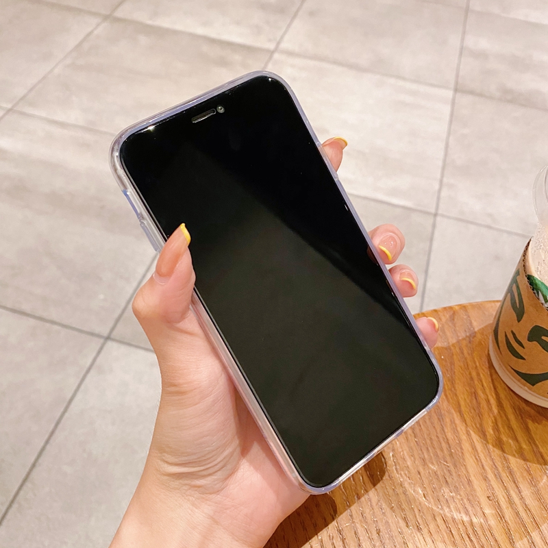 Funda de teléfono transparente para iPhone, 11, 12, 13, 14 Pro, X, XS, Max, XR, 7, 8 Plus, SE, funda de silicona suave, BILLETERA, tarjetero