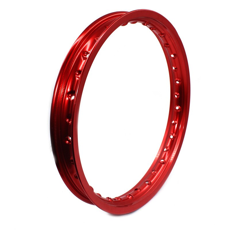 14 tuuman etu motocross 32 -puolaiset reiät pyörännapa ympyrän rengas 1.40 x 14 "metalliseos likapyörä pit -pyörälle ktm crf kayo bse apollo vanteet: Punainen