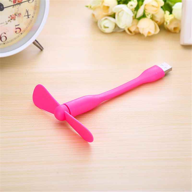 Portable Air Cooling Fan Flexibele Mini Usb Fan Buigbare Verwijderbare Zomer Usb Gadgets Low Power Voor Powerbank Pc Laptop