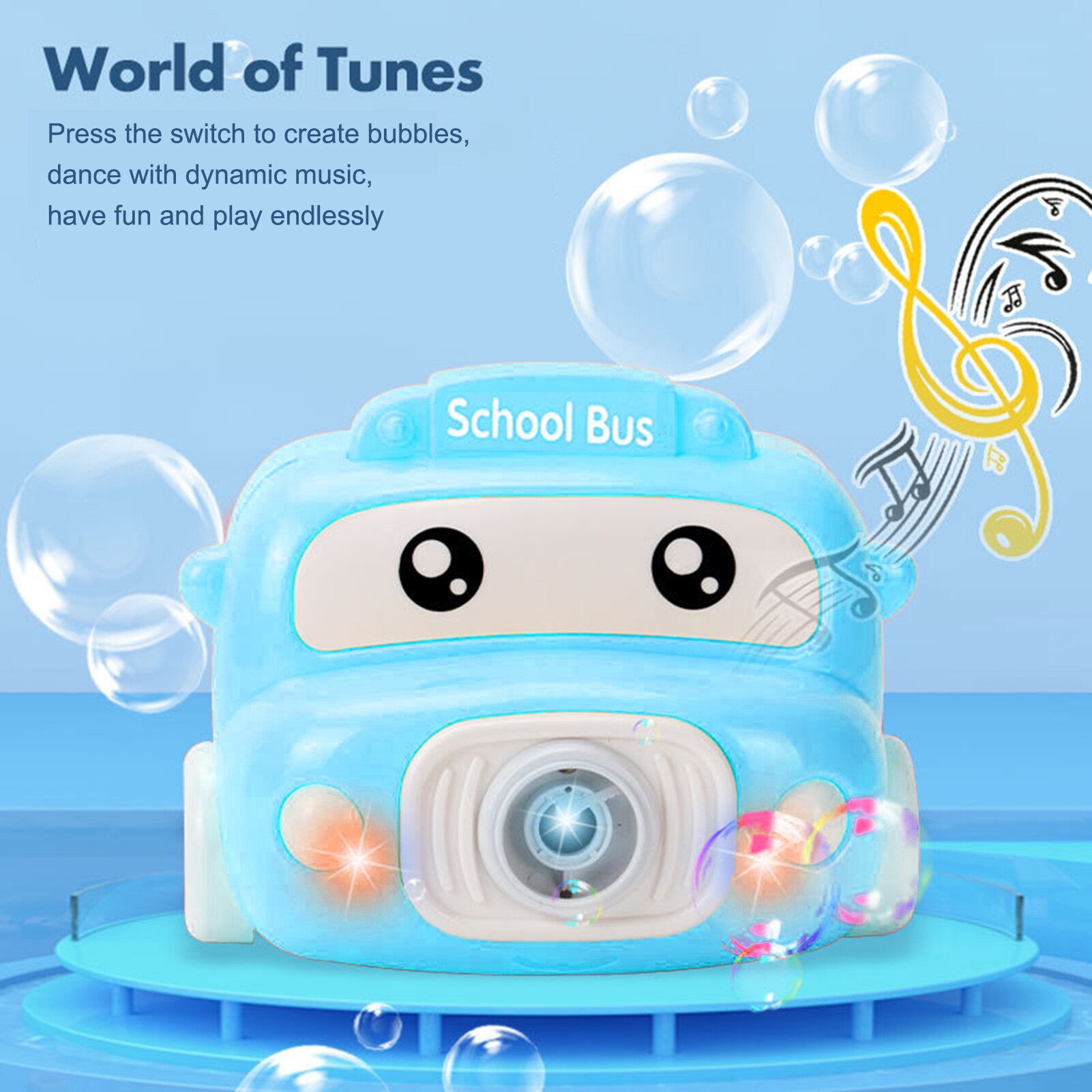 Camera Bubble Machine Automatic Bubble Blower Maker for Kids