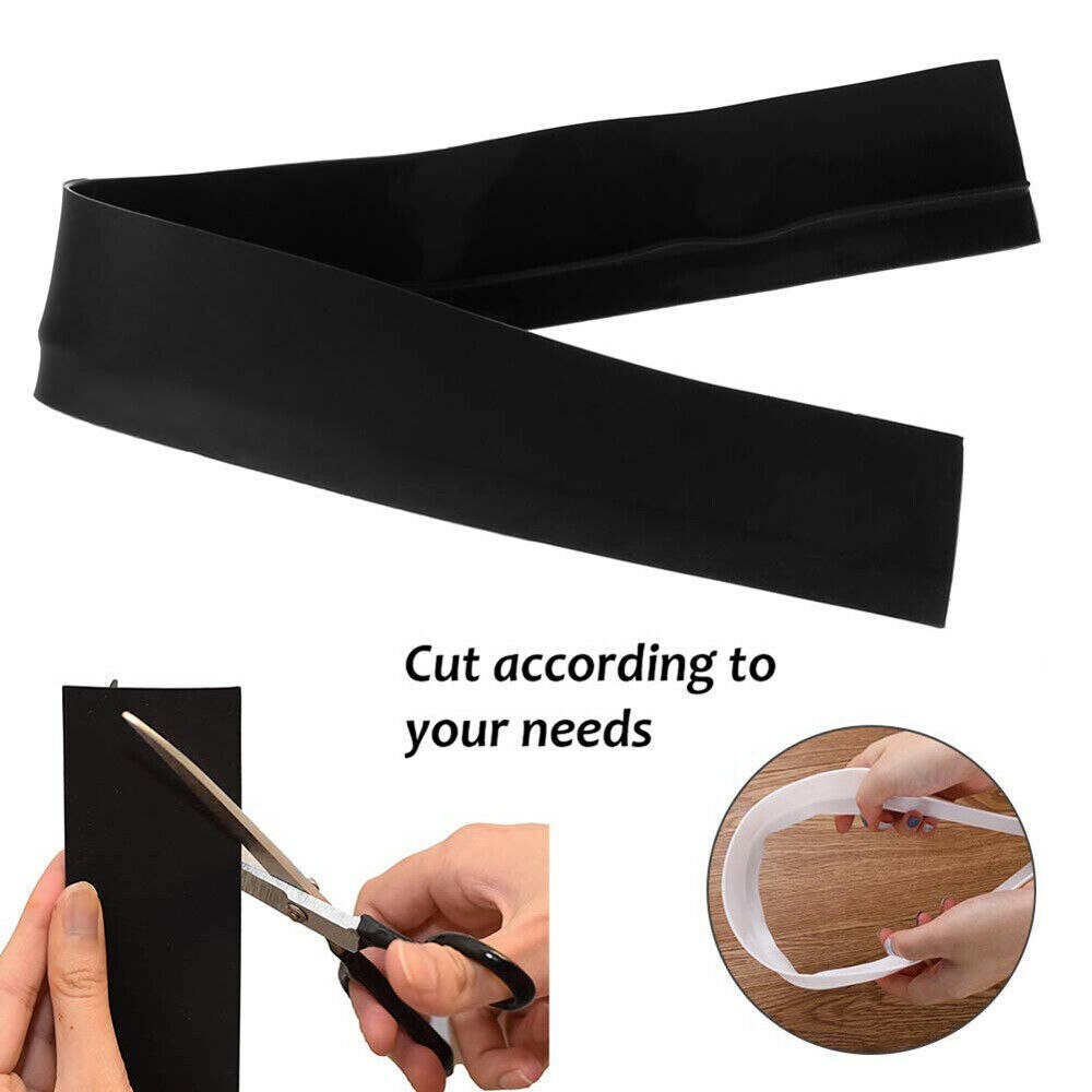 21/25 pulgadas cinta autoadhesiva impermeable Anti humedad baño adhesivo de mosaico para la pared cocina pegatinas fregadero puerta ventana hendidura tira