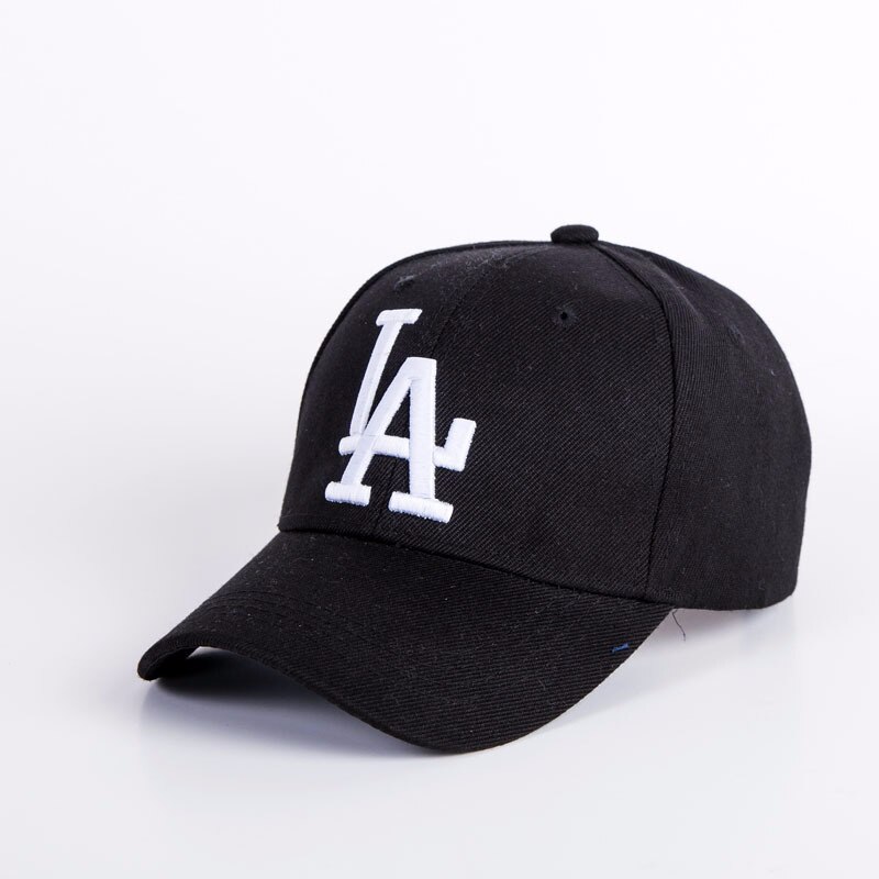 frauen Männer LA Dodgers Baseball Kappe Brief Stickerei Knochen Hysterese Hut Sommer Outdoor Einstellbare Hip Hop Hüte Casquette Caps: la-white